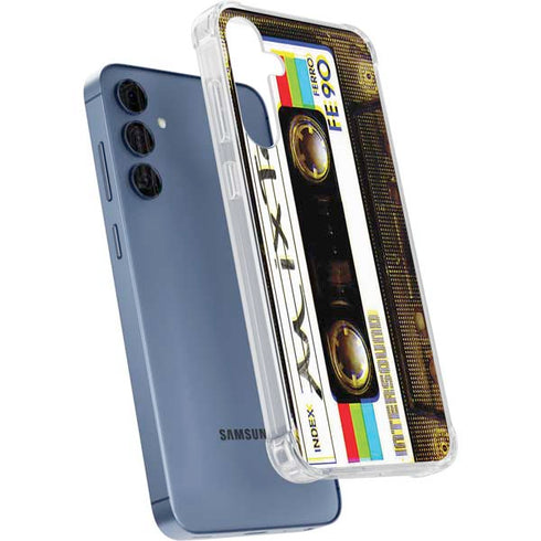 Old Mixtape Galaxy A35 5G Clear Case